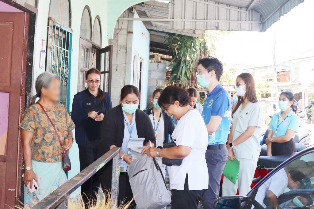 โรงพยาบาล อบจ.ภูเก็ต ลงพื้นที่เยี่ยมผู้ป่วยที่มีอาการทางจิตเวชในชุมชน