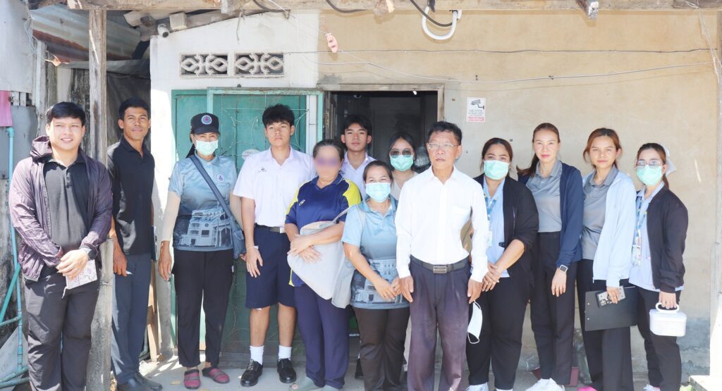 โรงพยาบาลองค์การบริหารส่วนจังหวัดภูเก็ต ลงพื้นที่ติดตามเยี่ยมบ้านผู้ป่วยติดบ้านติดเตียง ณ พื้นที่หมู่ 7 ต.รัษฎา